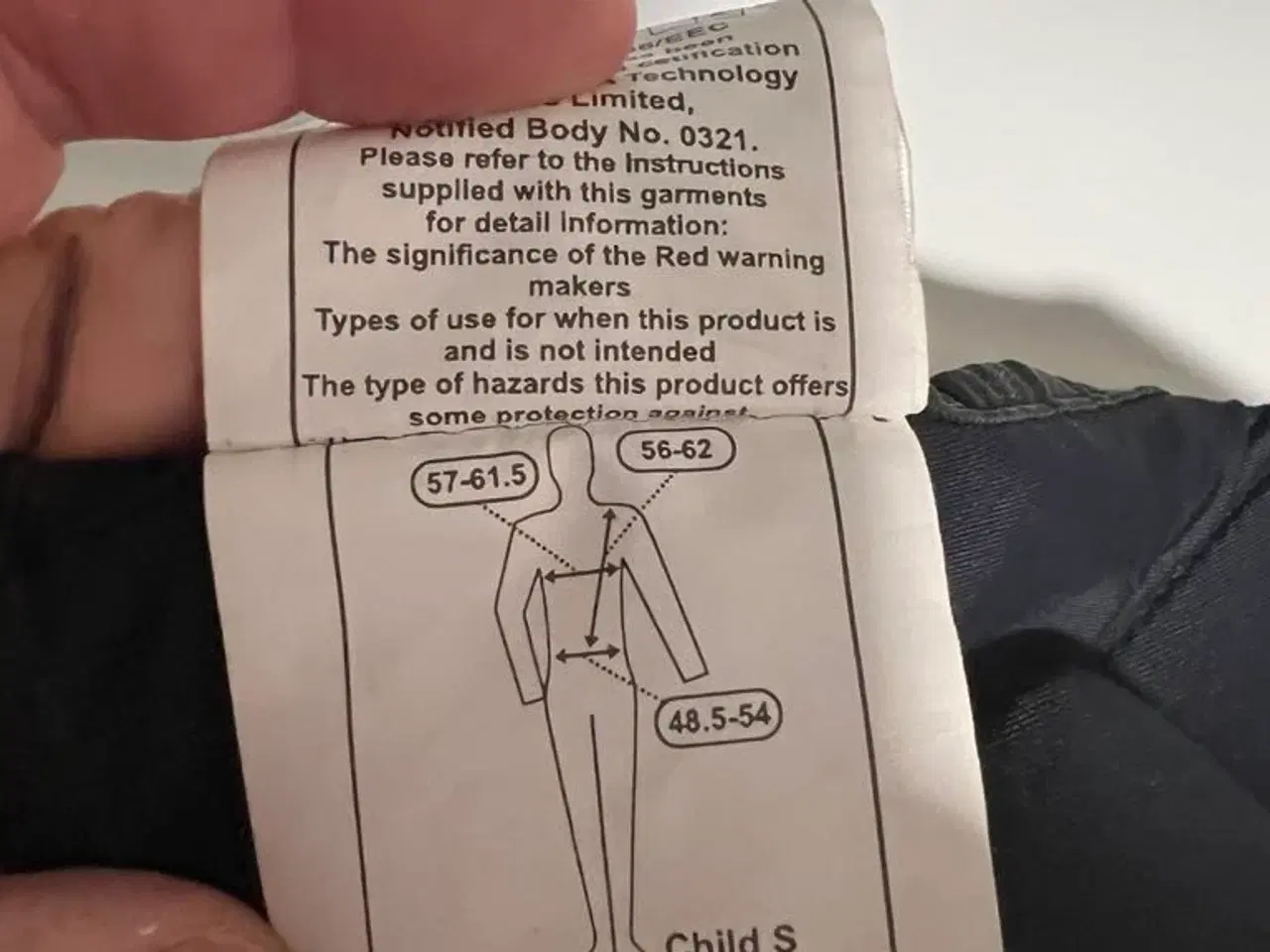 Billede 2 - Ride vest 4-8år