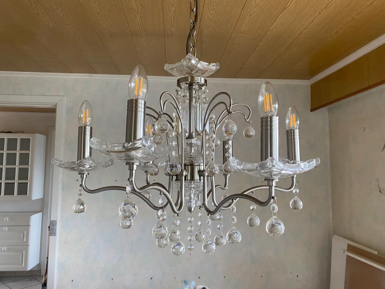 Billede 3 - Loftslampe med prismer