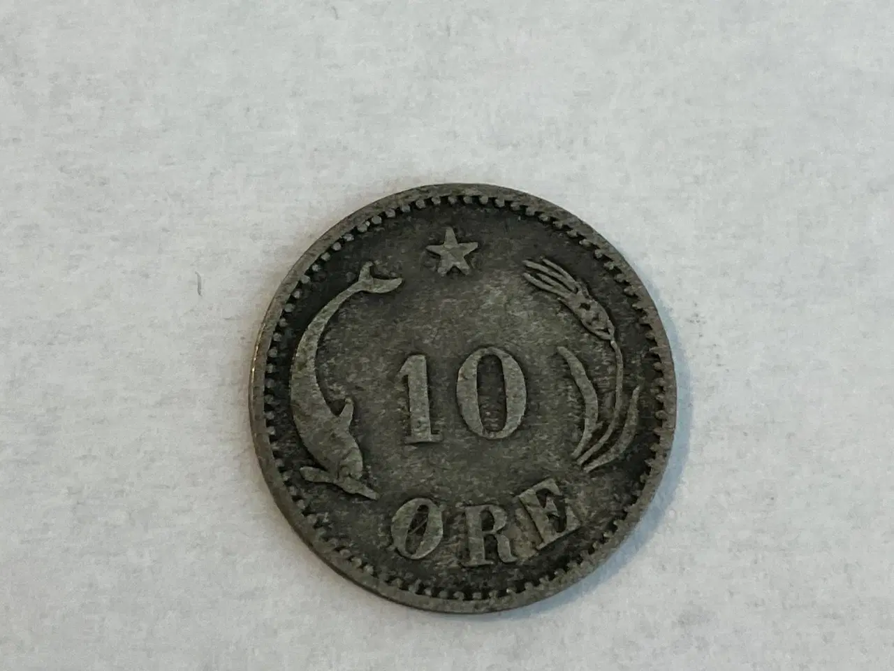 Billede 2 - 10 Øre 1894 - Dårlig stand