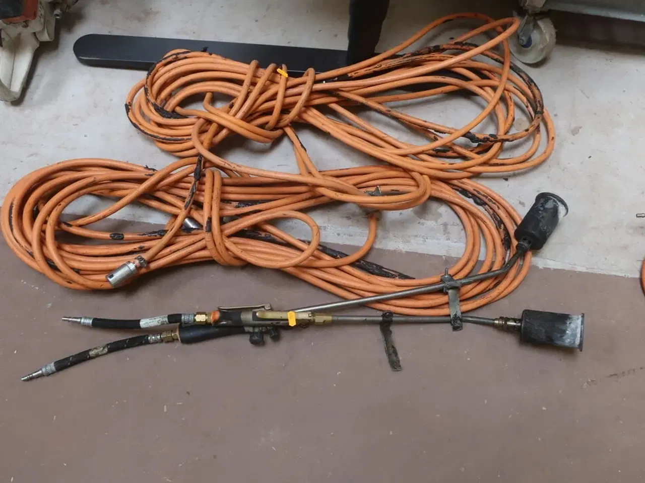 Billede 1 - 2 stk. gasbrænder og slanger