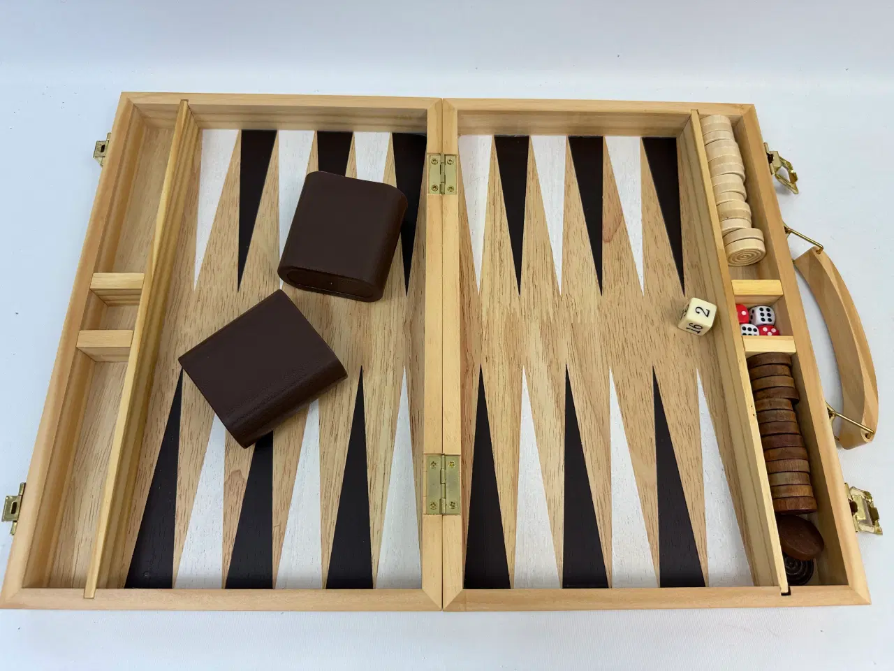 Billede 6 - Backgammon i trækasse