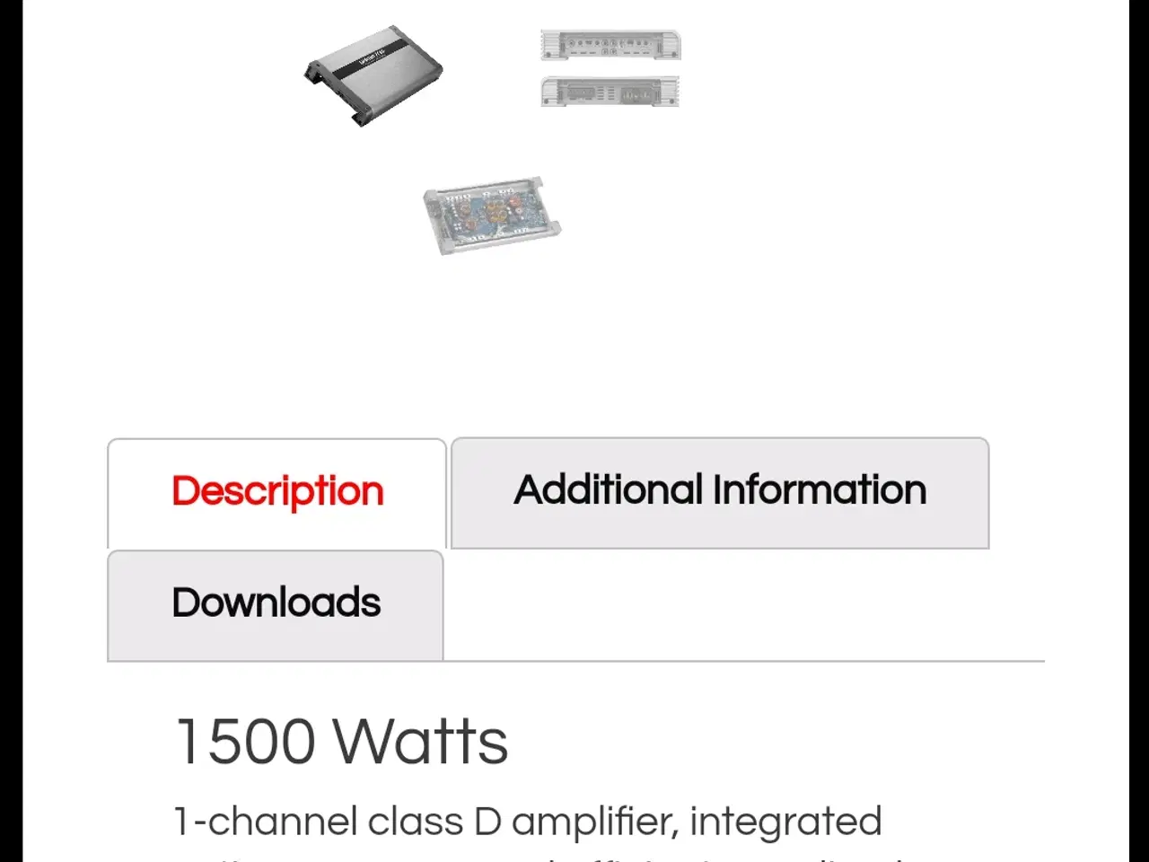 Billede 6 - Bas forstærker