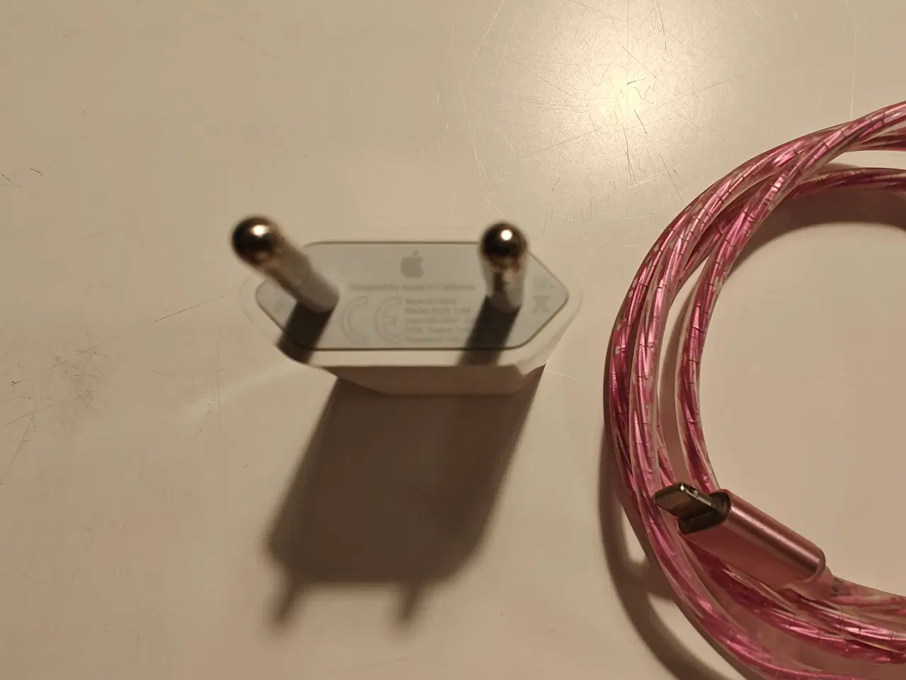 Billede 3 - Oplader, Apple Adapter og 1m. Kabel lightning