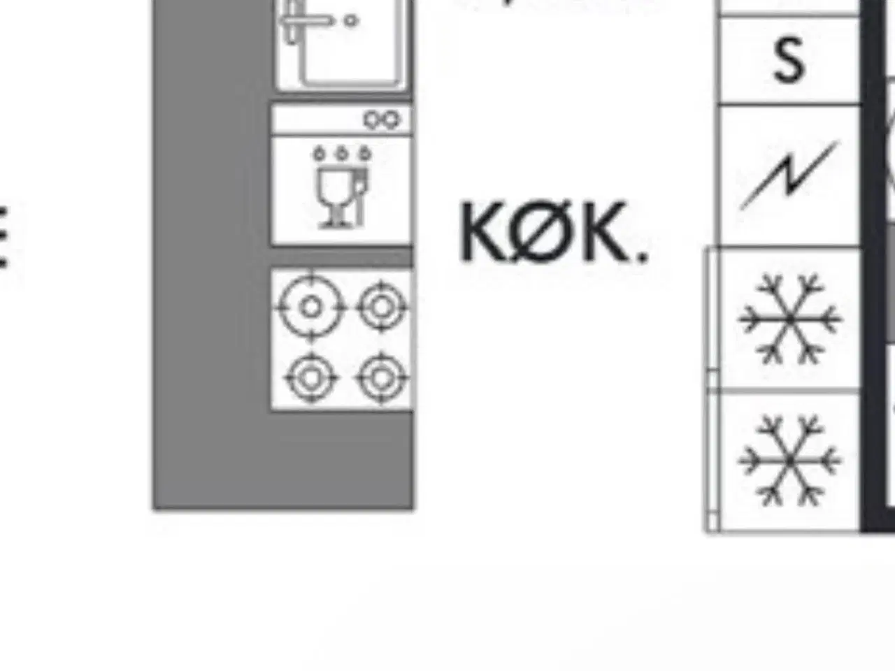 Billede 1 - Vordingborg køkken