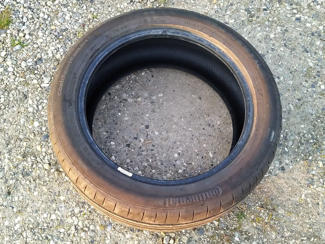 Billede 2 - Sommerdæk Continental 245/45 R18 V 100 Y