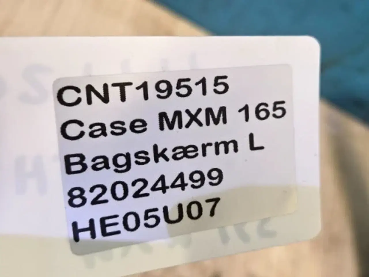 Billede 11 - Case Maxxum 165 Bagskærm L. 82024499