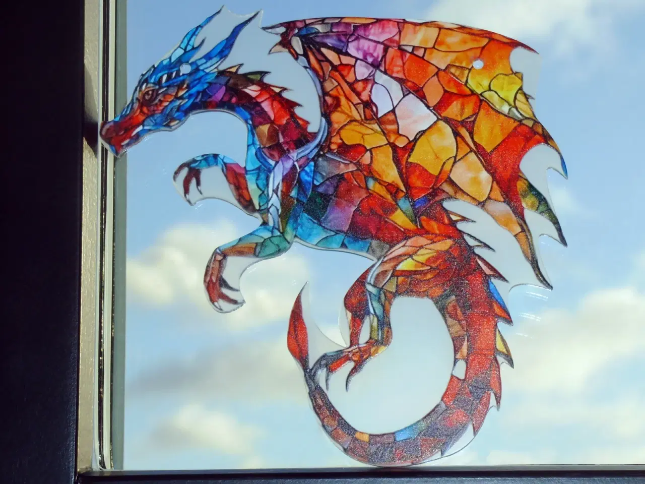 Billede 1 - Vinduesophæng med drager