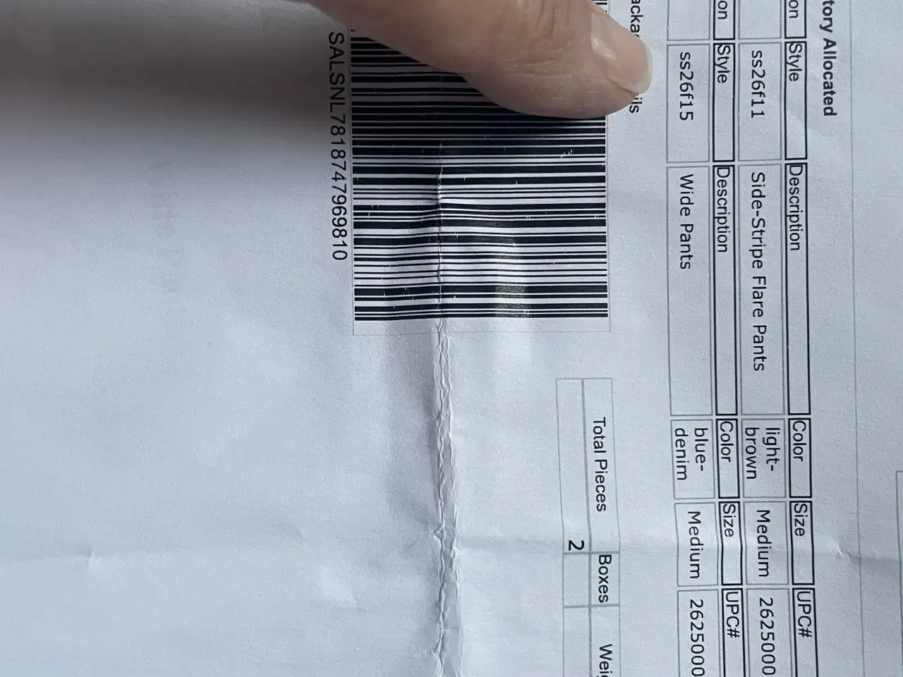 Billede 7 - Salsation wear . Wide pants 