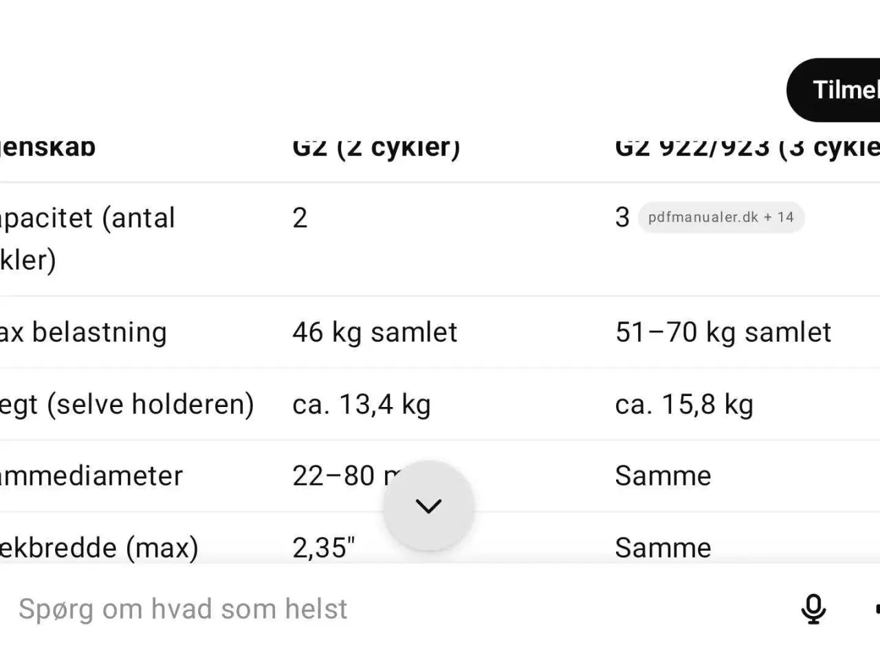 Billede 8 - Thule EuroWay G2 cykelstativ 