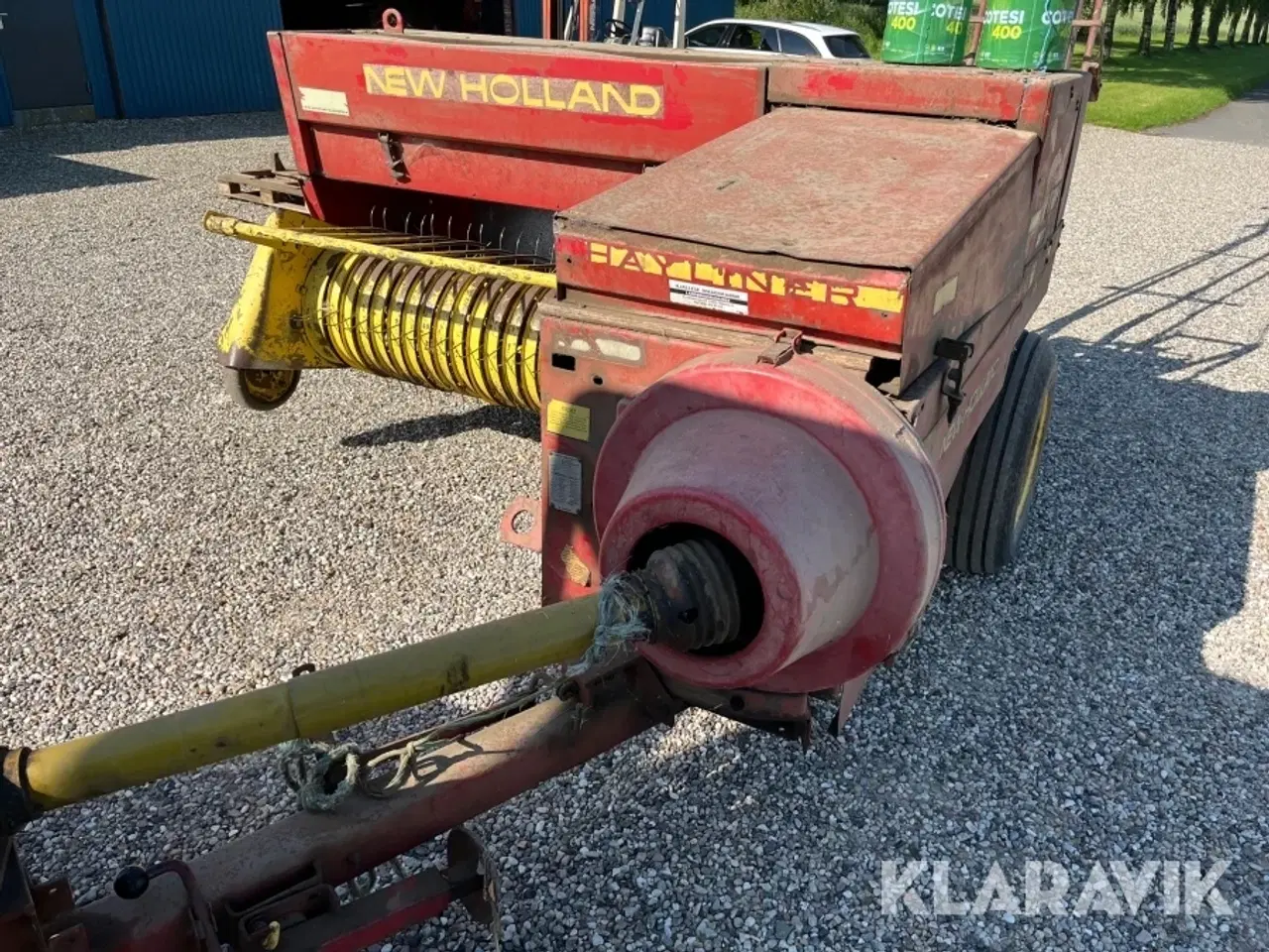 Billede 7 - Ballepresser New Holland 376 med centralsmørring