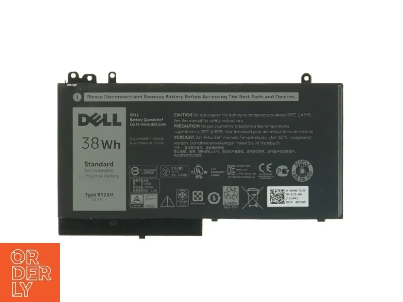 Billede 1 - Dell laptop batteri fra Dell