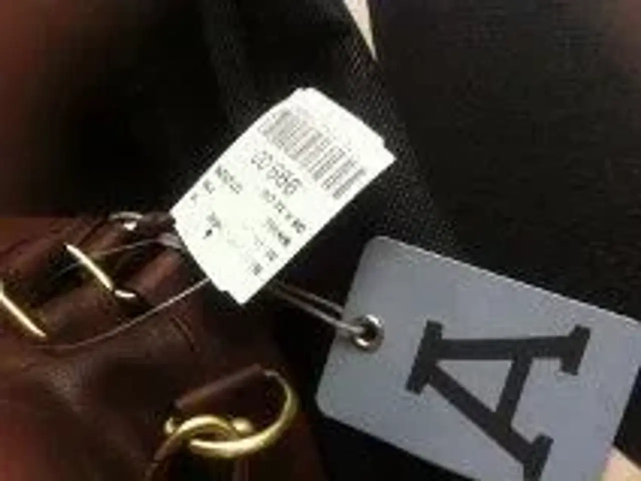 Billede 2 - Flot AURA lædertaske i cognacfarve