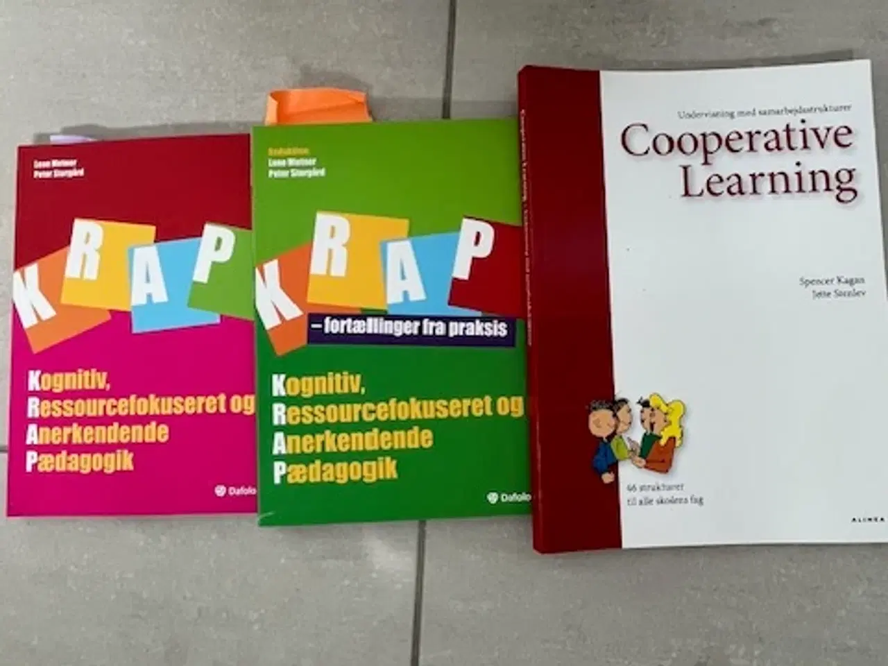 Billede 1 - Krap og Cooperativ Learning bøger