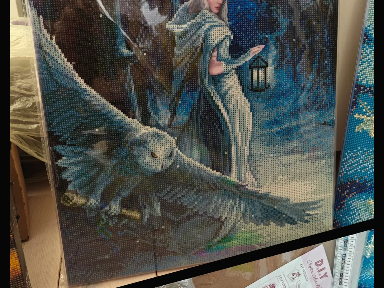 Billede 5 - Diamond painting (stor pakke!)