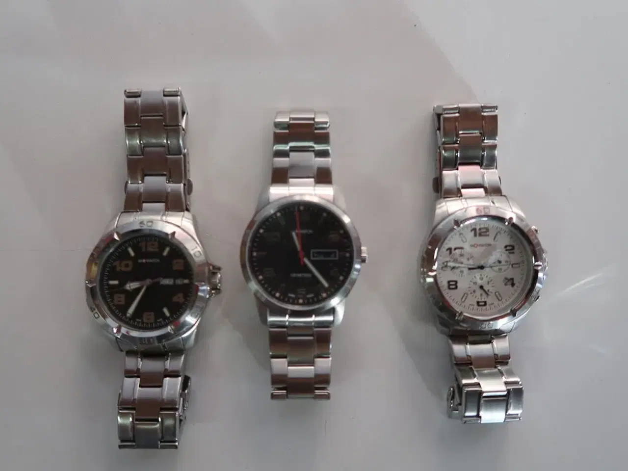Billede 1 - 3 stk. Armbåndsure MOMSFRI