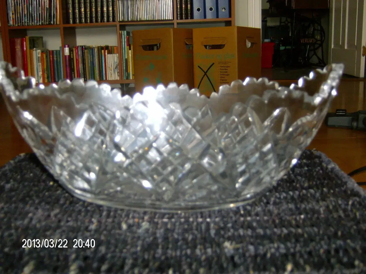 Billede 3 - Krystal skål 