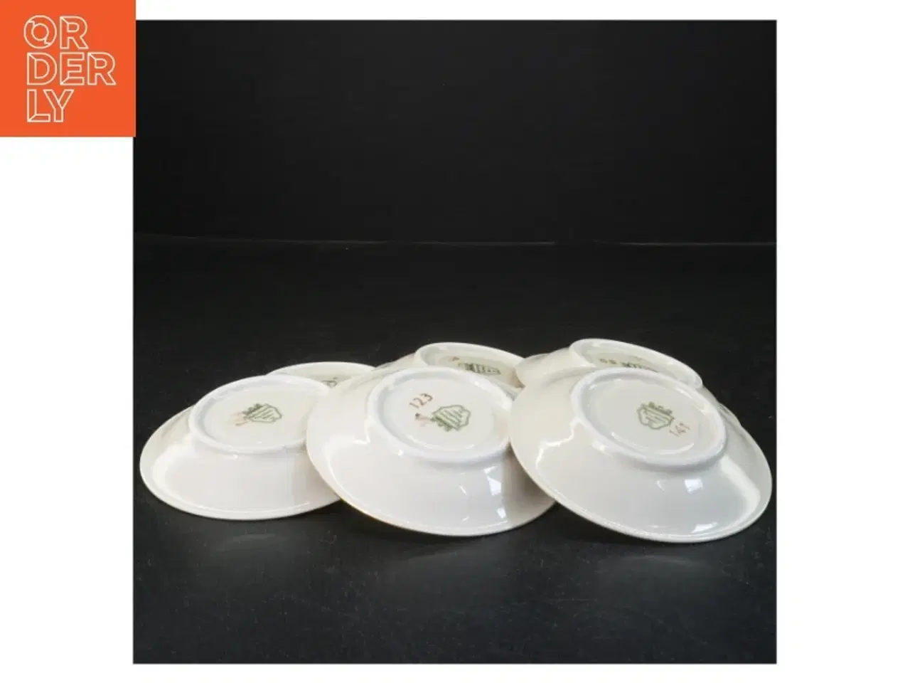 Billede 2 - Rosenborg Kaffekop med underkop sæt fra KPM (str. Ø 11 & 5x7 cm)