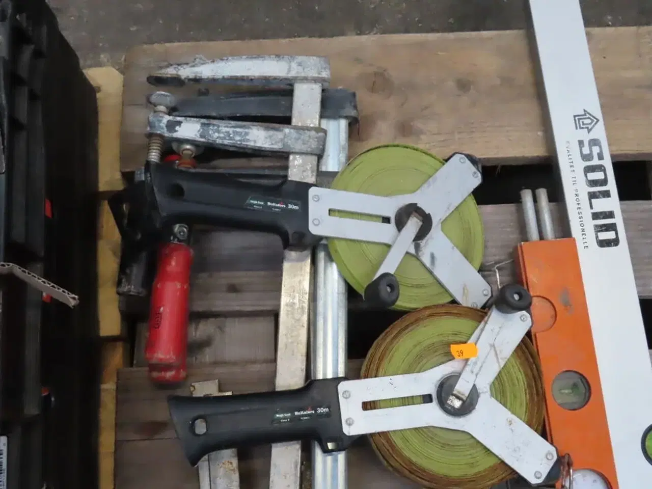 Billede 2 - Diverse skruetvinger, vaterpas og måleværktøj