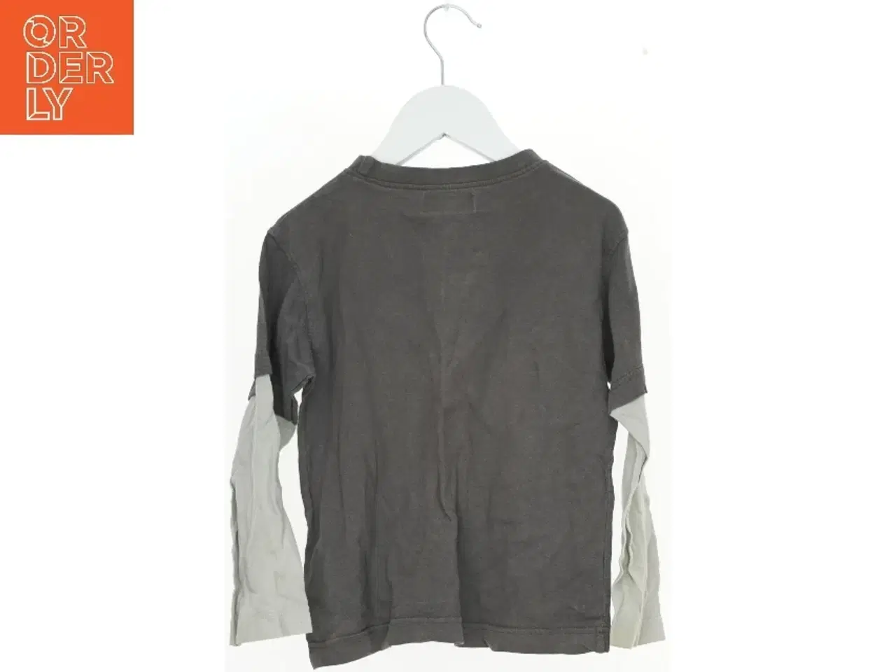 Billede 2 - Langærmet t-shirt med bjørneprint fra Entry (str. 110)