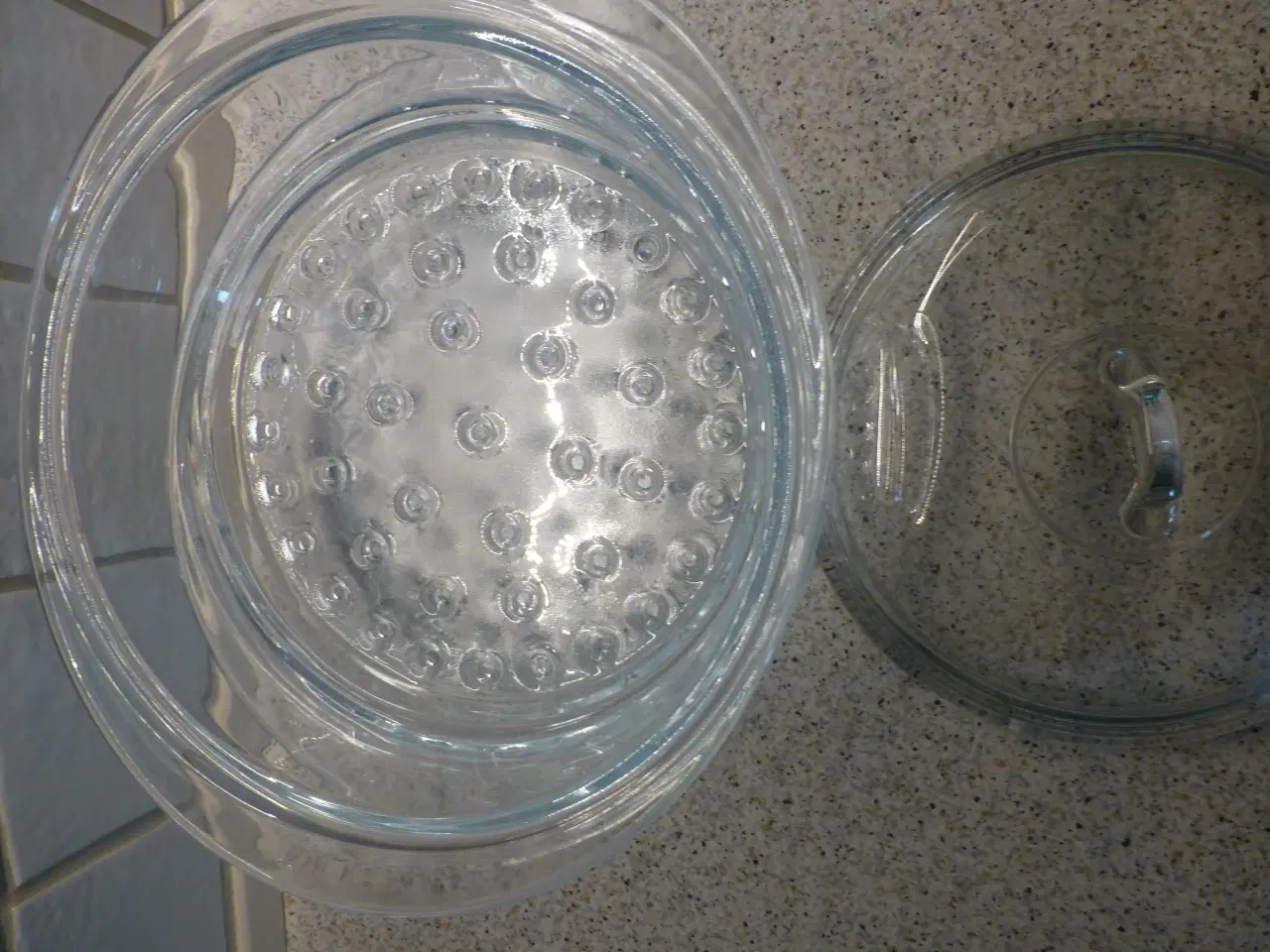 Billede 3 - Pyrex Dampindsats/Gryde Dobbelt 1 Låg