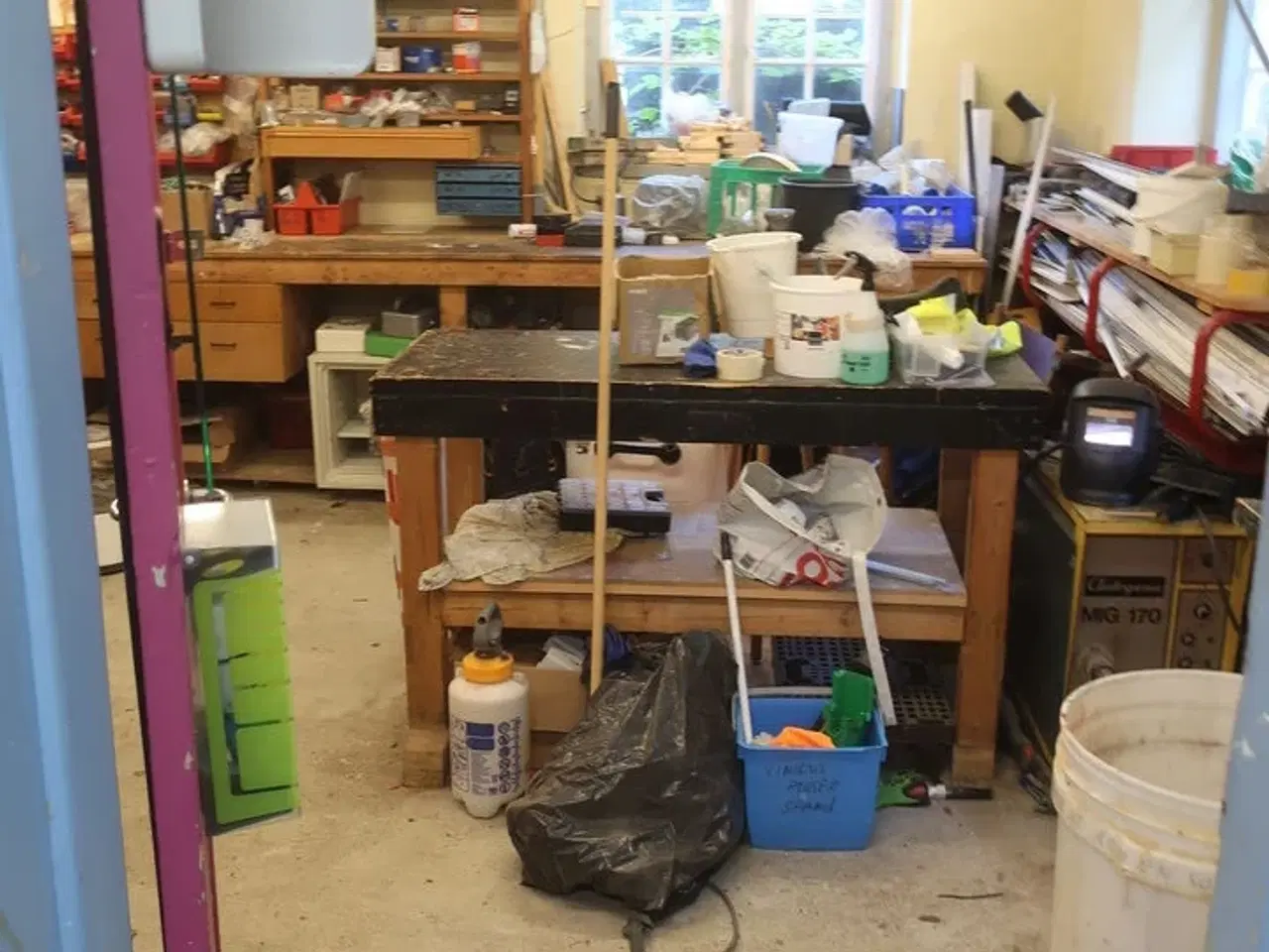 Billede 68 - Ryd hele værkstedet for løse dele