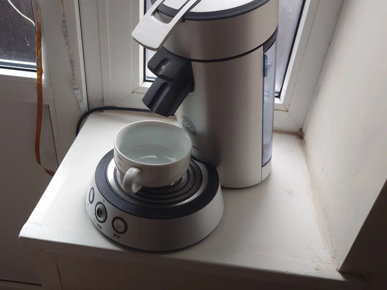 Billede 2 -  Senseo HD7840 Philips Kaffe maskine børstet alu