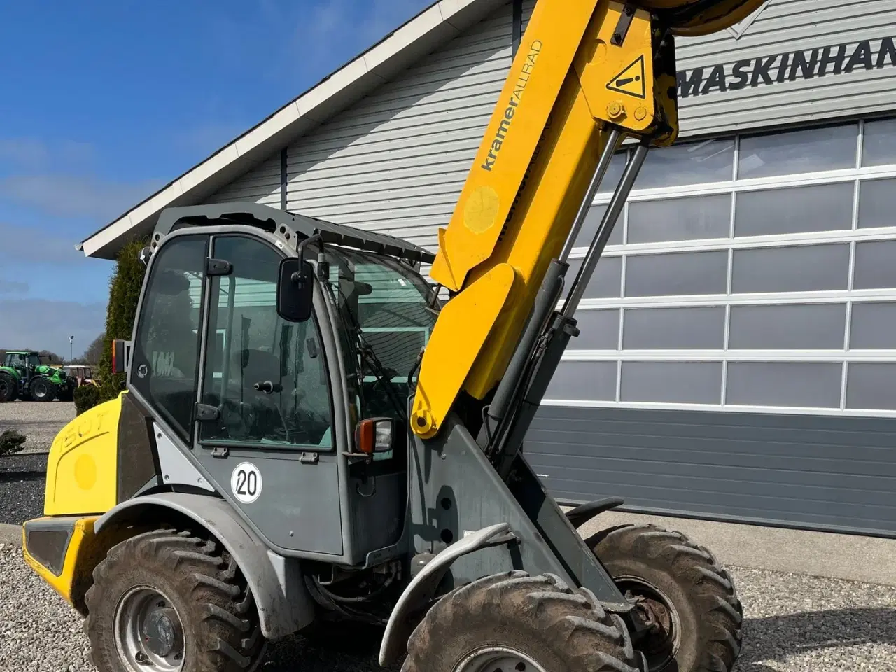 Billede 16 - Kramer 750T Allrad med pallegafler og adabter. Med teleskop-arm