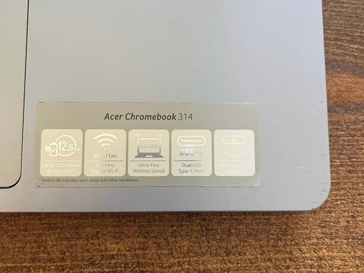 Billede 3 - Chromebook med lang strømlevetid!