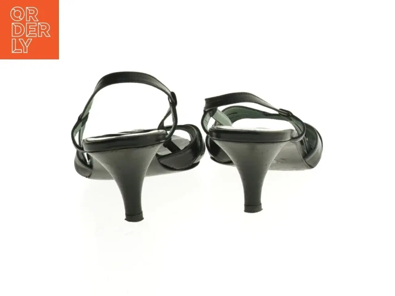 Billede 2 - Sorte sandaler fra Billi Bi (str. 38,5 )