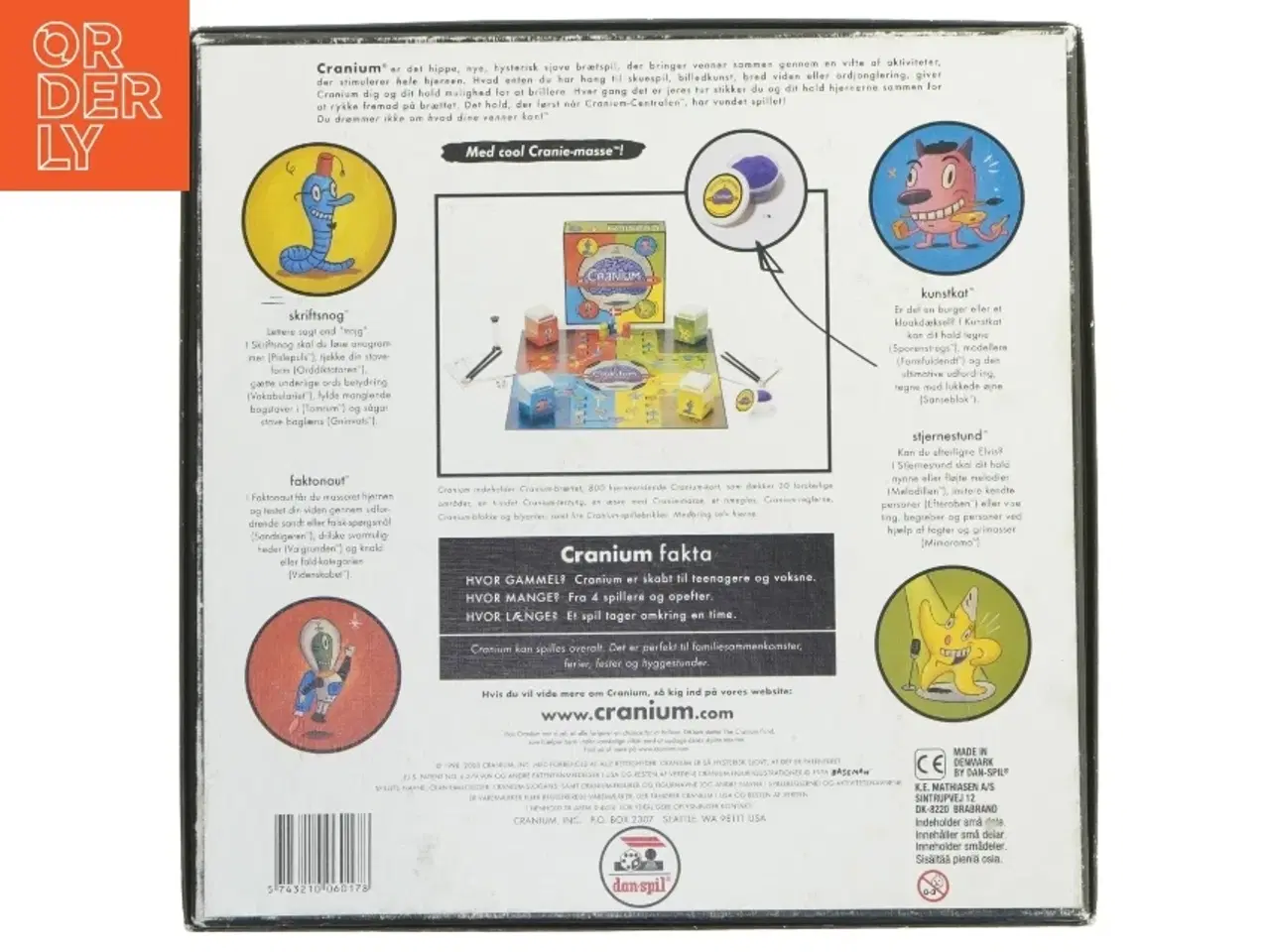 Billede 3 - Cranium brætspil (str. 30x29,5 cm)