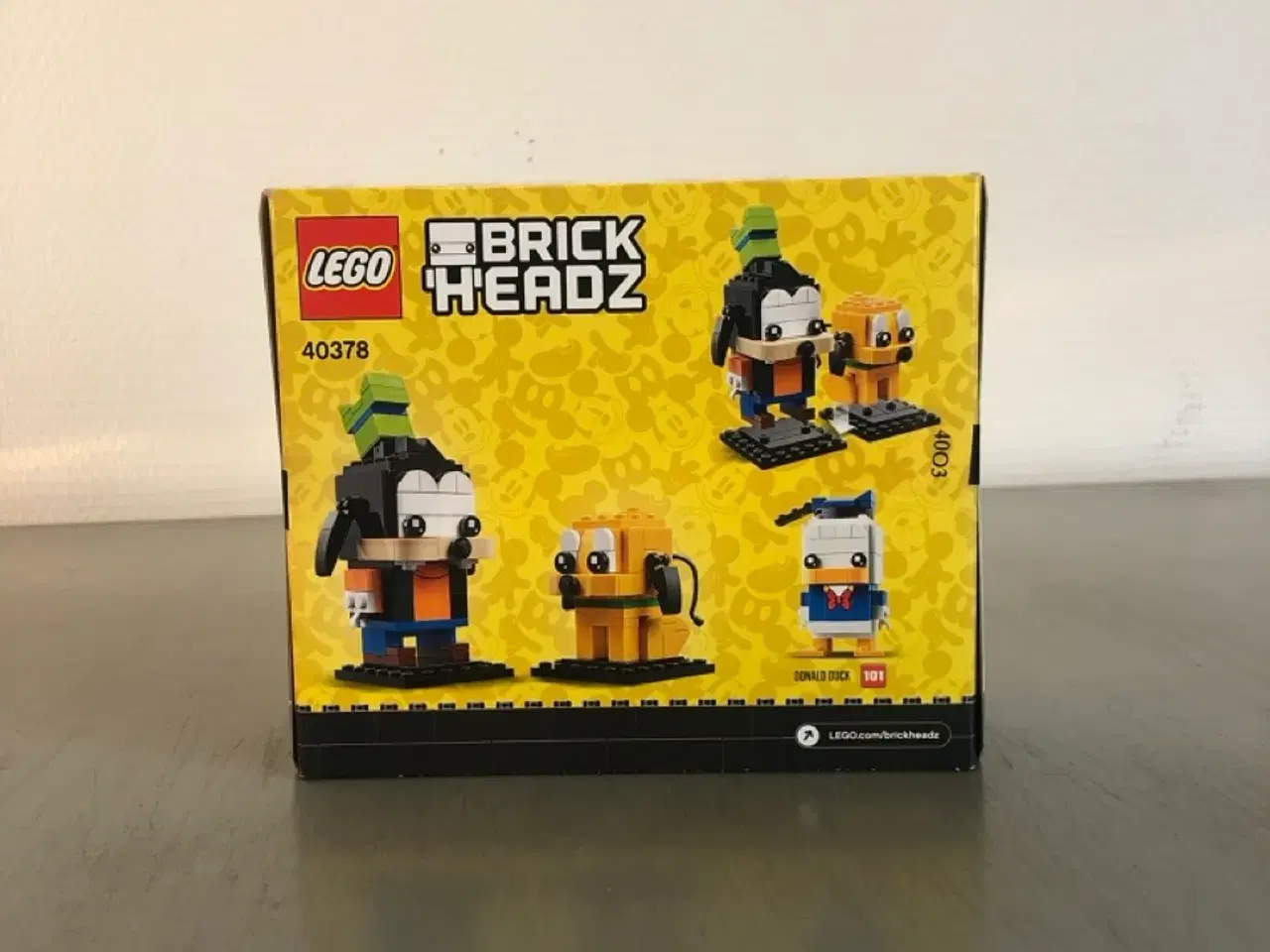 Billede 3 - LEGO BrickHeadz 40378 Pluto & Goofy uåbnet