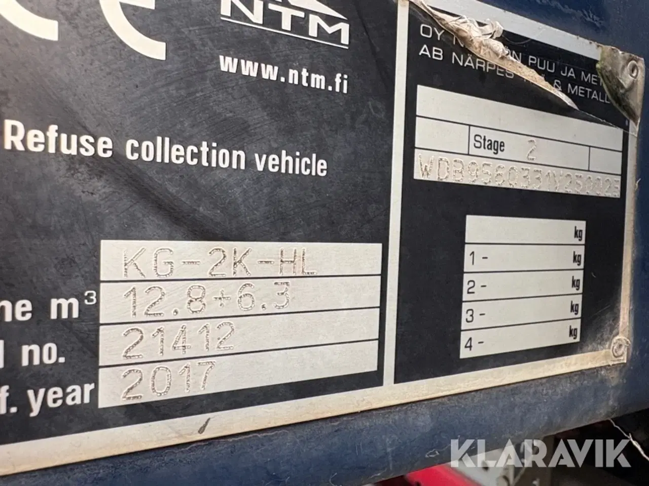 Billede 3 - Skraldevogn Mercedes-Benz Iconic 2630