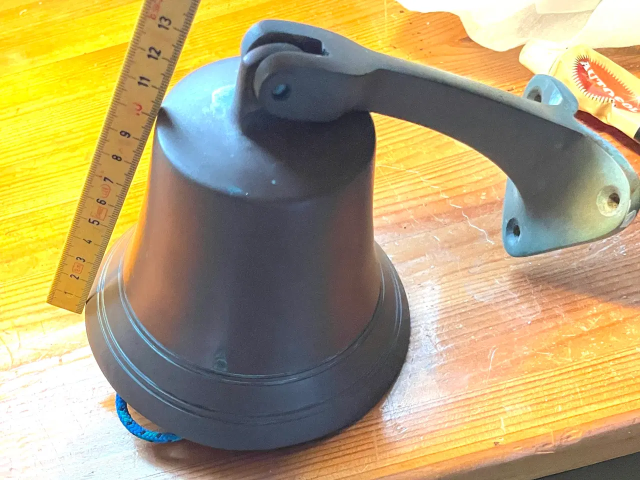 Billede 1 - Messingklokke til udendørs montering