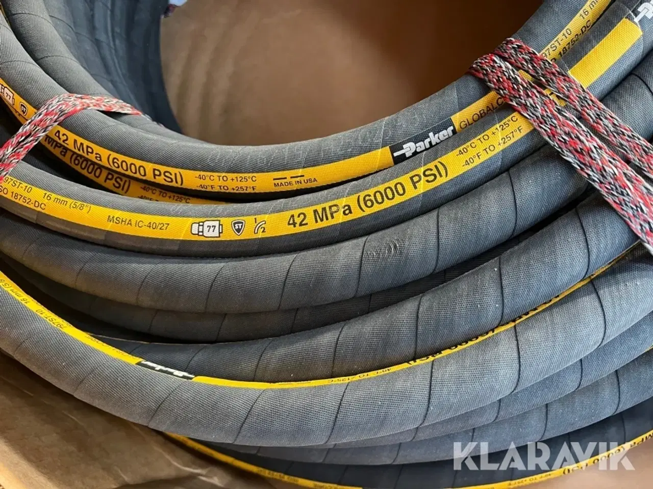 Billede 4 - Hydraulikslanger Parker 797ST-10 - 16mm 128 meter