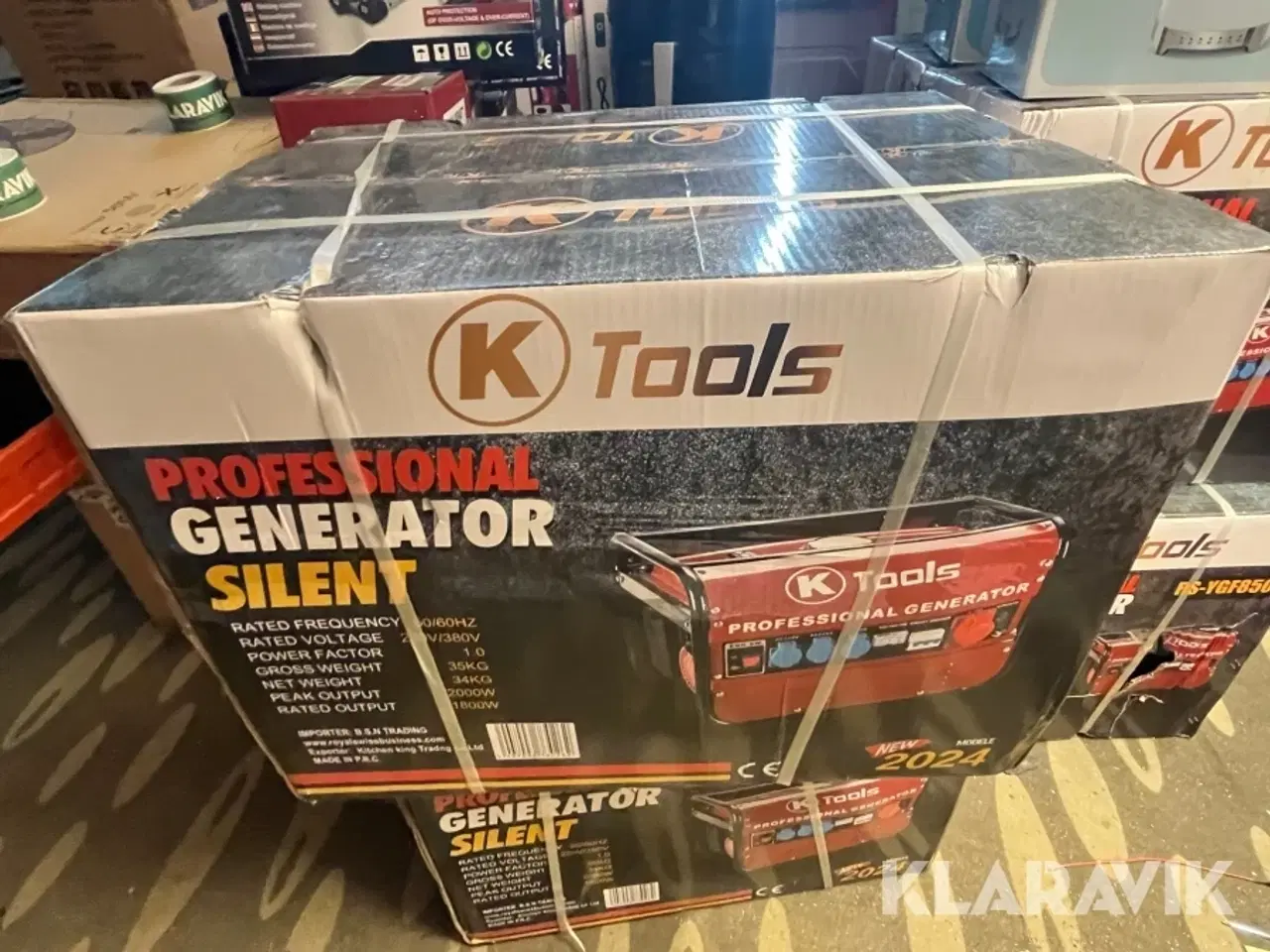 Billede 1 - Generator K-Tools RS-YGF8500