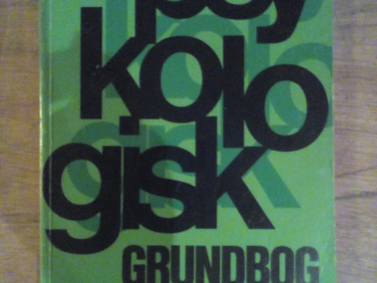 Billede 1 - Psykologisk Grundbog af Leif-Åke Fröjelin og Kjell