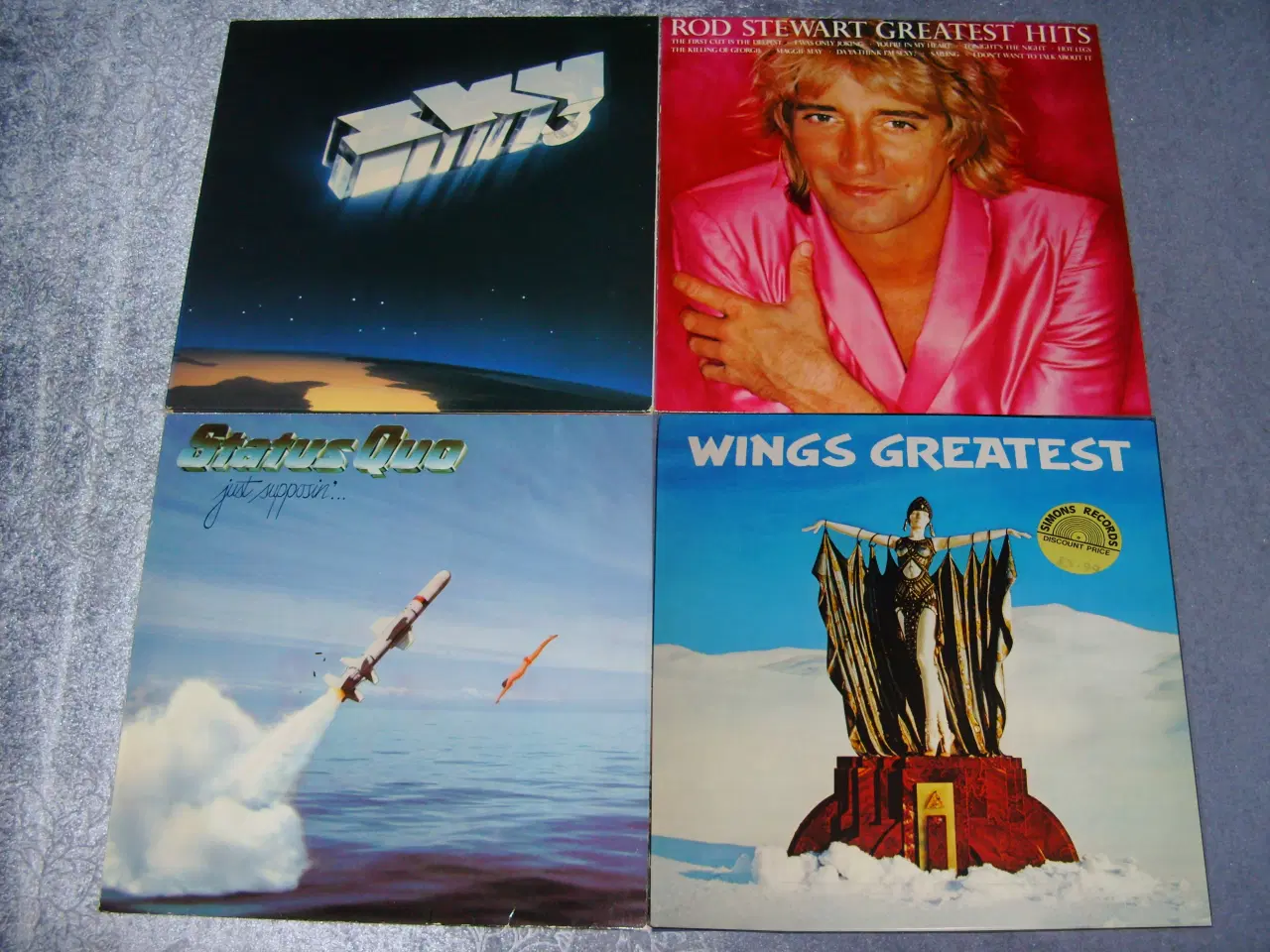 Billede 1 - Sky / Status Quo / Rod Stewart / Wings på LP