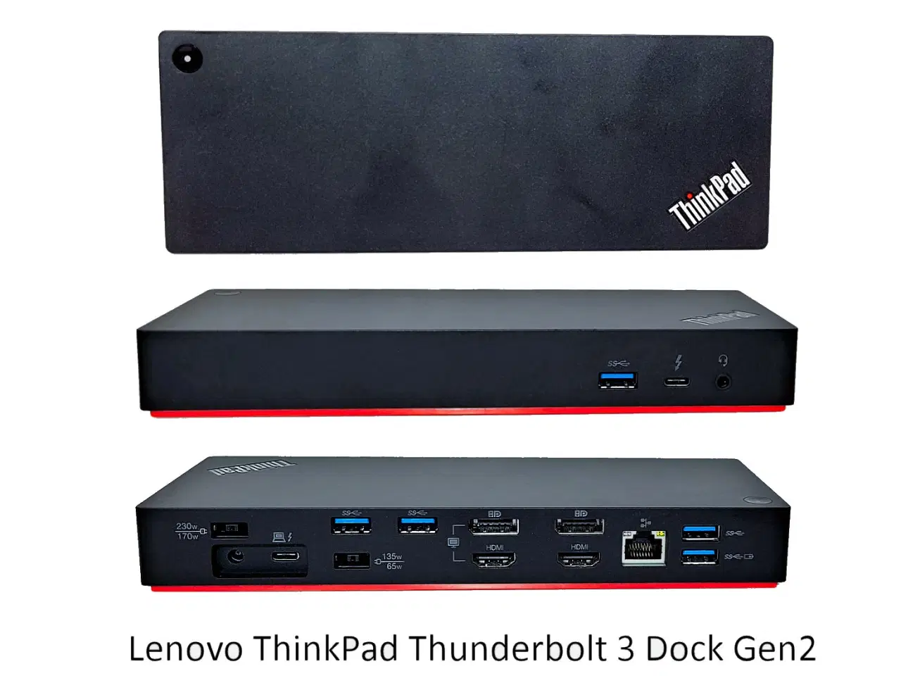 Billede 4 - Lenovo ThinkPad Thunderbolt 3, 4 docks 90-300W