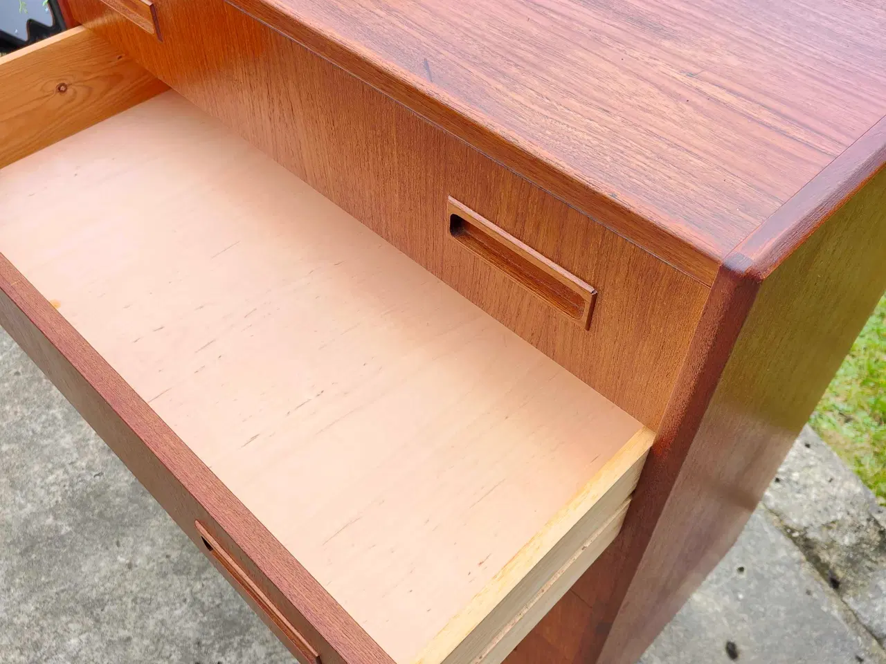 Billede 4 - Smuk dansk produceret 6-skuffet teaktræs kommode