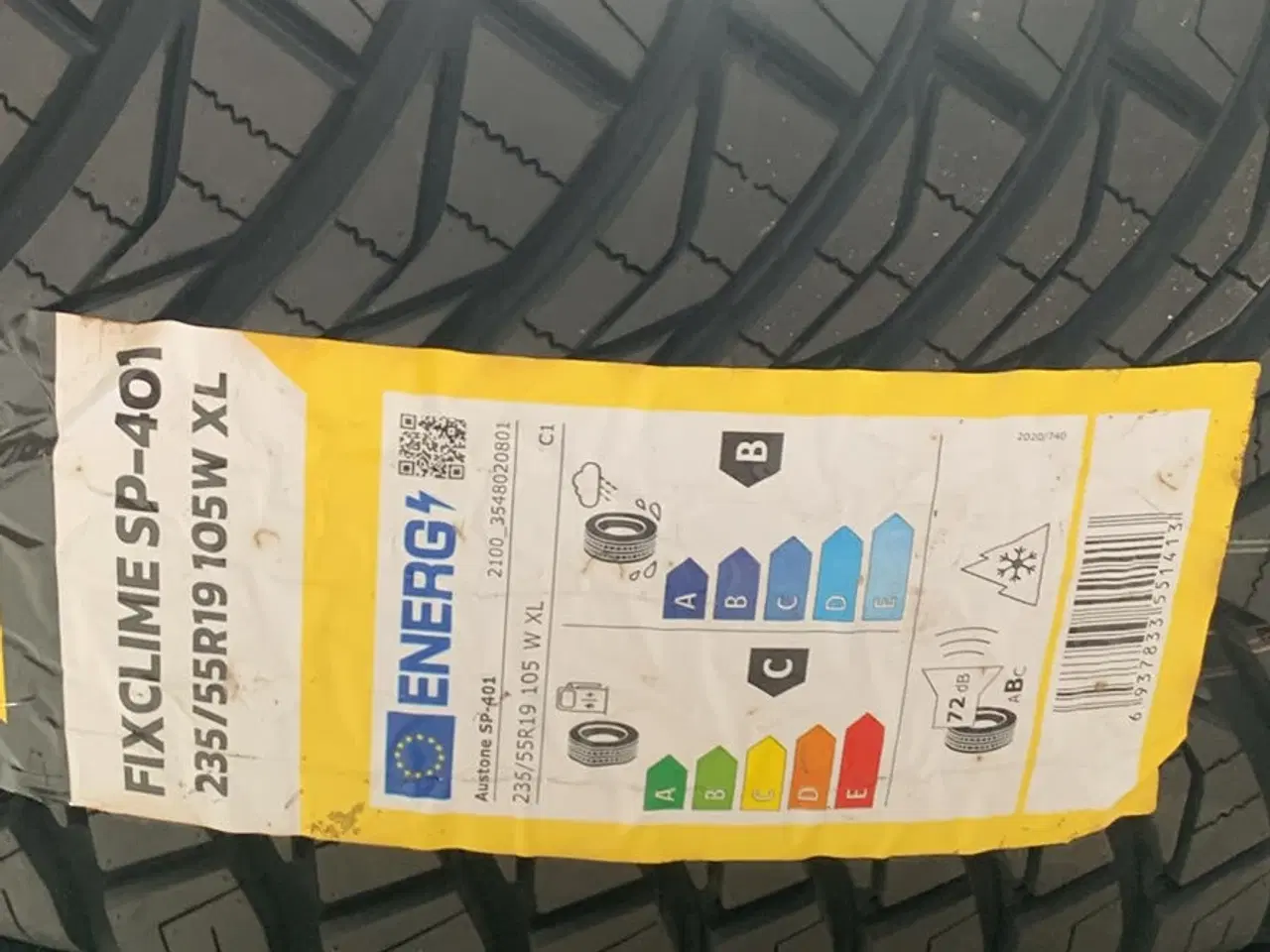 Billede 2 - Nye 235/55-19 helårsdæk