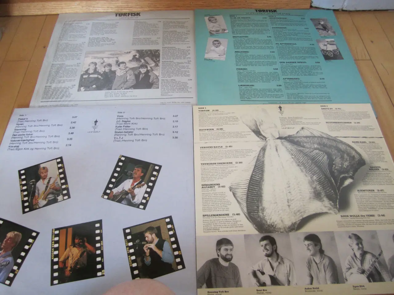 Billede 3 - TØRFISK. 4 x LP`ER.