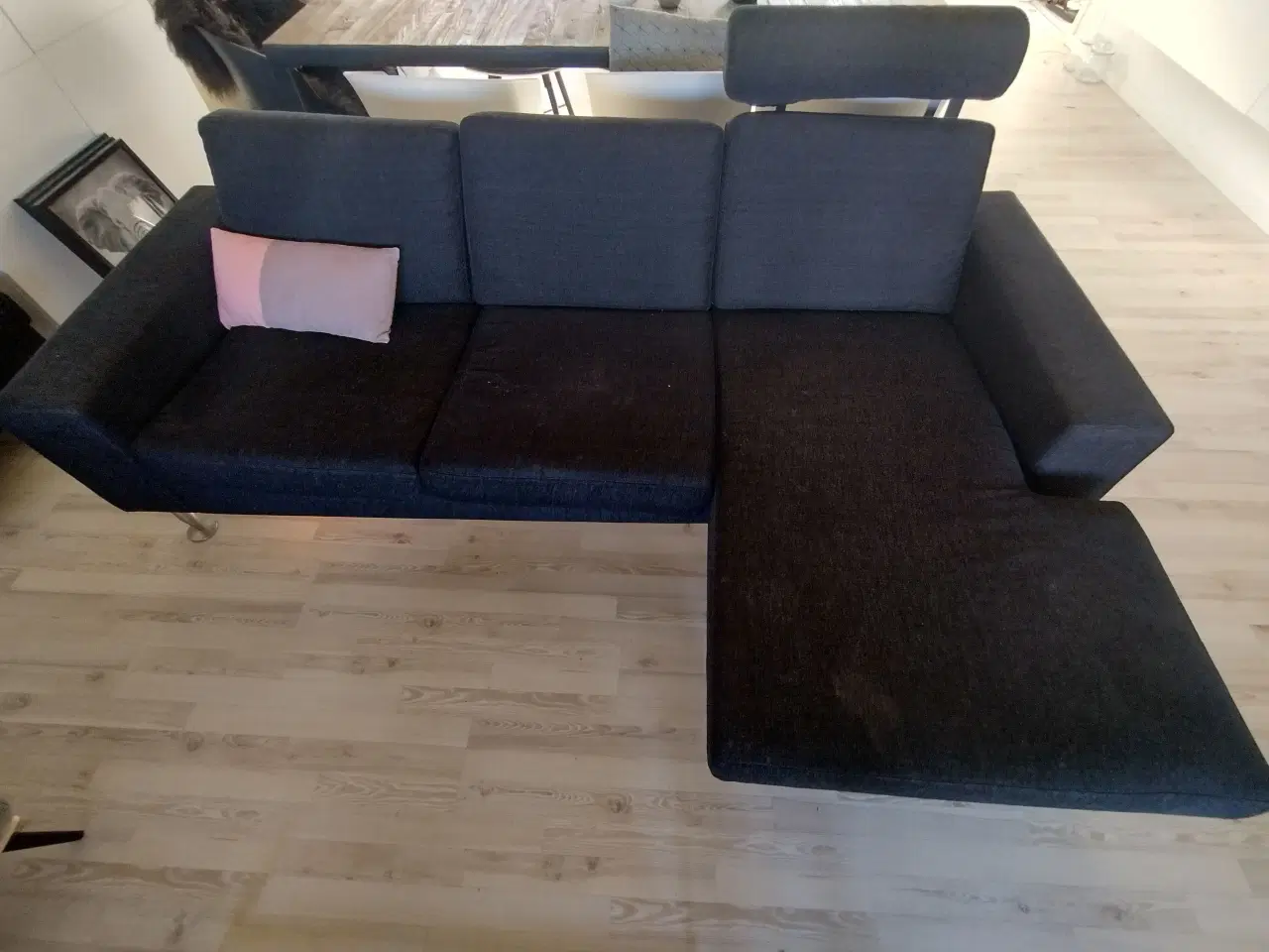 Billede 1 - Sofa med chaiselong 