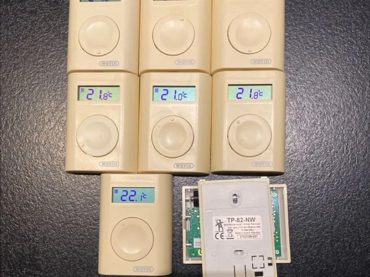 Billede 2 - Wavin trådløs termostat, TP82-NW