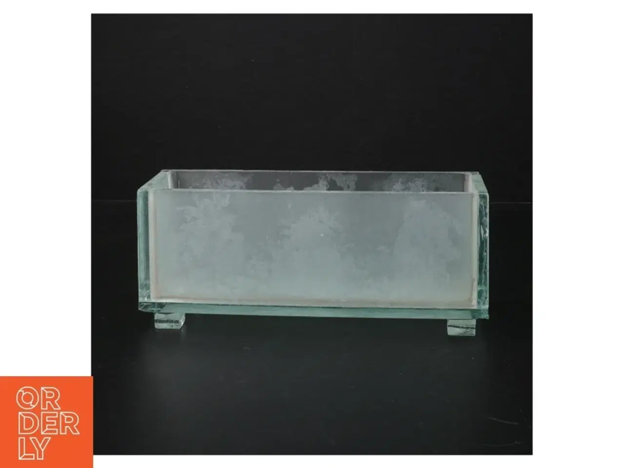 Billede 2 - Glas vase (str. 20. x 7 cm)