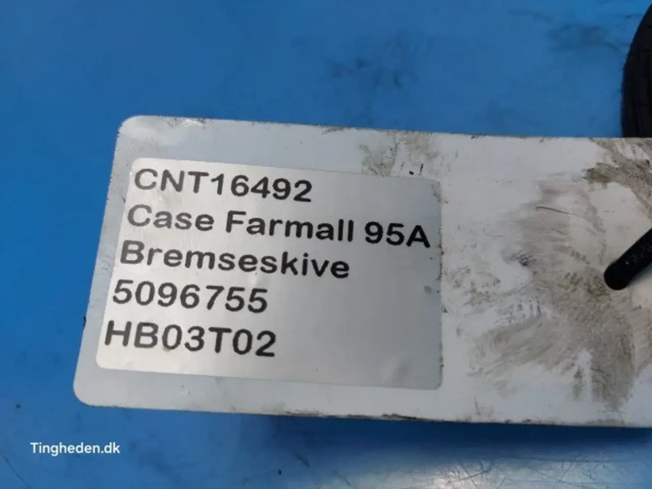 Billede 14 - Case Farmall 95A Bremseskive 5096755