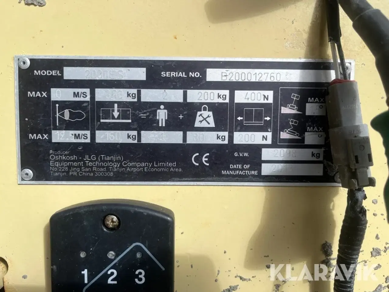 Billede 7 - Sakselift JLG 2030ES 8.1 meter