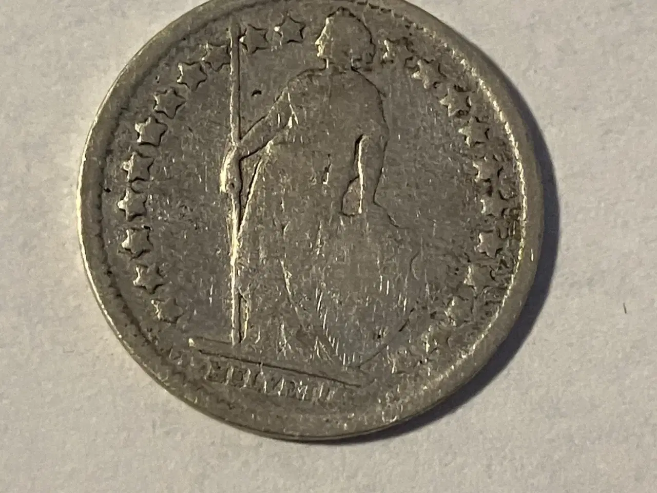 Billede 2 - 1/2 Franc Switzerland 1899