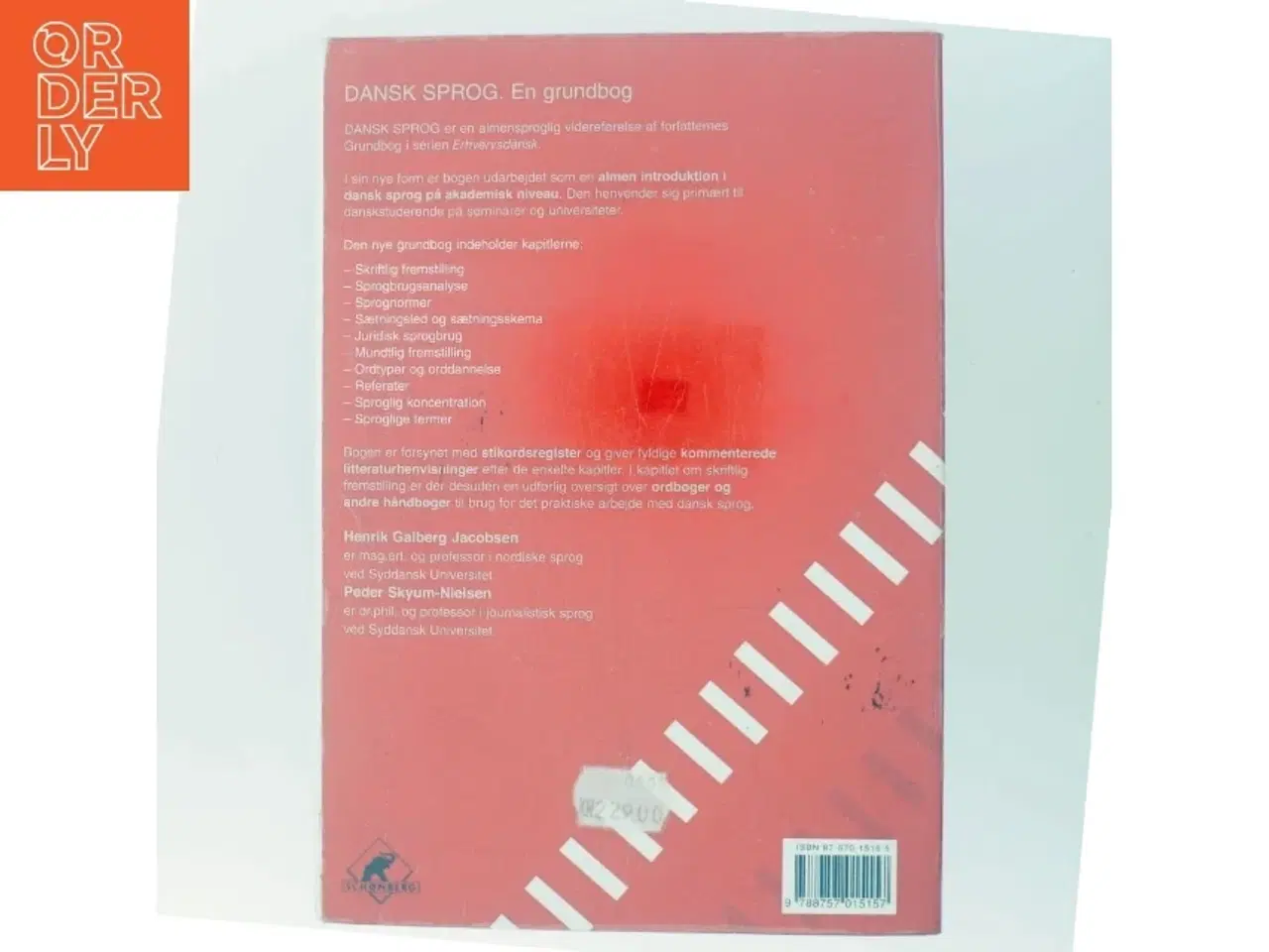 Billede 3 - Dansk sprog (Bog)