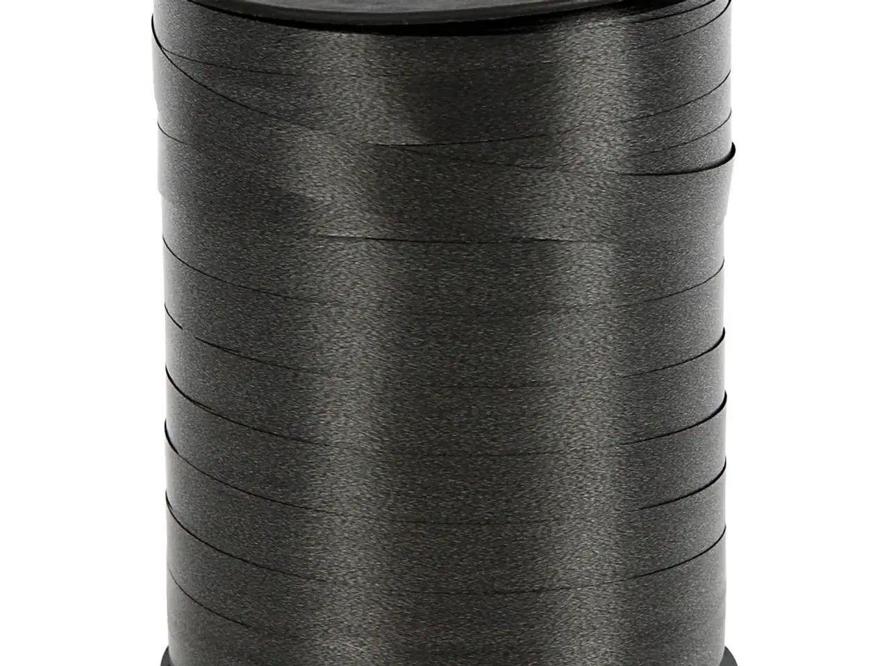 Billede 1 - Gavebånd, B: 10 mm, blank, sort, 250m/ 1 rl.
