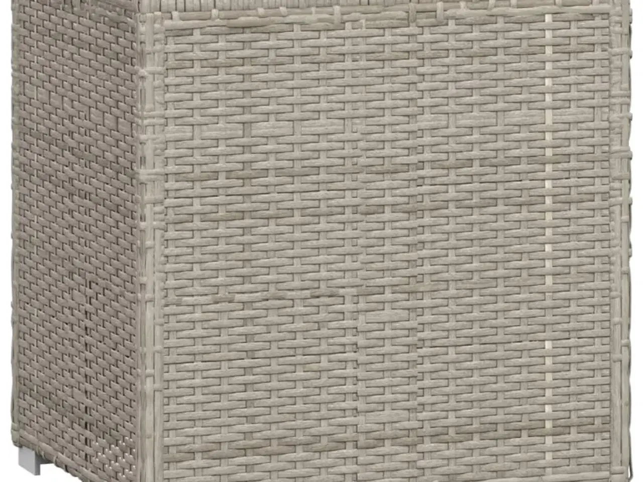 Billede 10 - Liggestol med hynde og tebord polyrattan grå